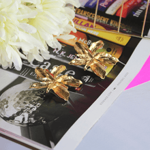Load image into Gallery viewer, Petal Flower Earrings - Blinged Jewels