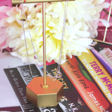 Load image into Gallery viewer, Double Heart Necklace - Blinged Jewels