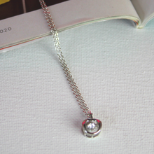 Load image into Gallery viewer, Round Cubic Zirconia Necklace