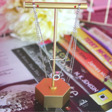 Load image into Gallery viewer, Layered Silver Necklace