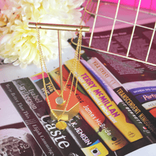 Load image into Gallery viewer, Circle Gold Necklace - Blinged Jewels