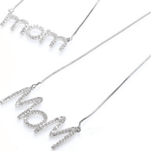Load image into Gallery viewer, Mom Sparkle Necklace - Blinged Jewels