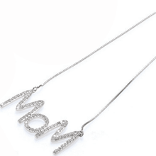 Load image into Gallery viewer, Mom Sparkle Necklace - Blinged Jewels