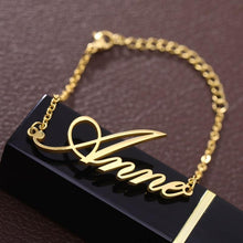 Load image into Gallery viewer, Custom Name Bracelets - Blinged Jewels