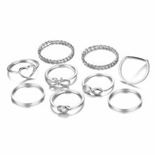 Load image into Gallery viewer, Round Hollow Geometric Rings - Blinged Jewels