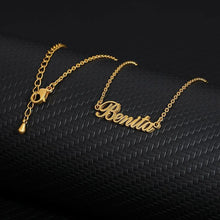 Load image into Gallery viewer, Bohemia Custom Name Necklace - Blinged Jewels