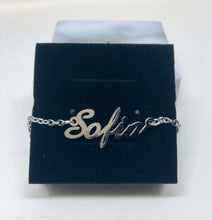 Load image into Gallery viewer, Custom Name Bracelets - Blinged Jewels