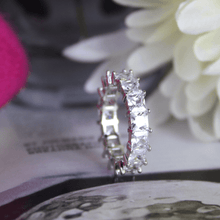 Load image into Gallery viewer, Dazzling Stackable Cubic Zirconia Rings - Blinged Jewels
