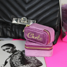 Load image into Gallery viewer, Small Travel Jewelry Case
