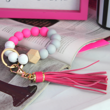Load image into Gallery viewer, Beaded Keychain Bracelet
