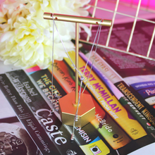 Load image into Gallery viewer, Tripe String Beads Silver Necklace
