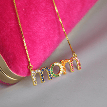 Load image into Gallery viewer, Mom Sparkle Necklace - Blinged Jewels
