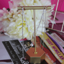 Load image into Gallery viewer, Layered Cubic Zironia Necklace - Blinged Jewels
