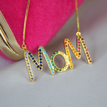 Load image into Gallery viewer, Mom Sparkle Necklace - Blinged Jewels
