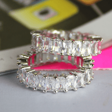 Load image into Gallery viewer, Dazzling Stackable Cubic Zirconia Rings - Blinged Jewels
