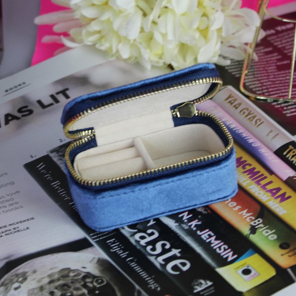 Small Travel Jewelry Case