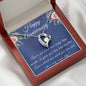 Happy Anniversary Love Necklace - Blinged Jewels