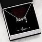 Love Pendant - Blinged Jewels