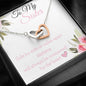 Sister Interlocking Hearts - Blinged Jewels
