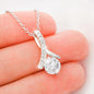 Alluring Cubic Zirconia Necklace - Blinged Jewels