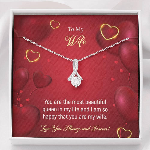 Alluring Cubic Zirconia Necklace - Blinged Jewels