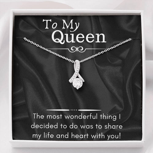 My Queen's Alluring Beauty Necklace - Blinged Jewels