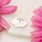 Initial Hearts Necklace - Blinged Jewels