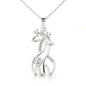 Love Giraffe Necklace - Blinged Jewels