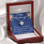 Happy Anniversary Love Knot Necklace - Blinged Jewels