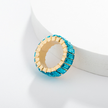 Load image into Gallery viewer, Colorful Bohemian Cubic Zirconia Rainbow Rings
