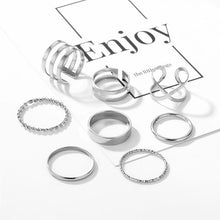 Load image into Gallery viewer, Round Hollow Geometric Rings - Blinged Jewels
