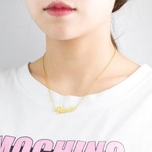 Load image into Gallery viewer, Bohemia Custom Name Necklace - Blinged Jewels
