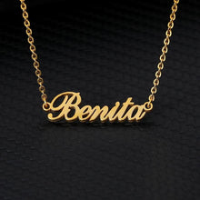 Load image into Gallery viewer, Bohemia Custom Name Necklace - Blinged Jewels
