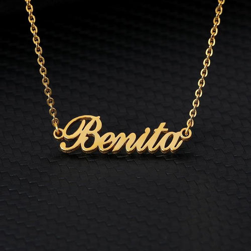 Bohemia Custom Name Necklace - Blinged Jewels