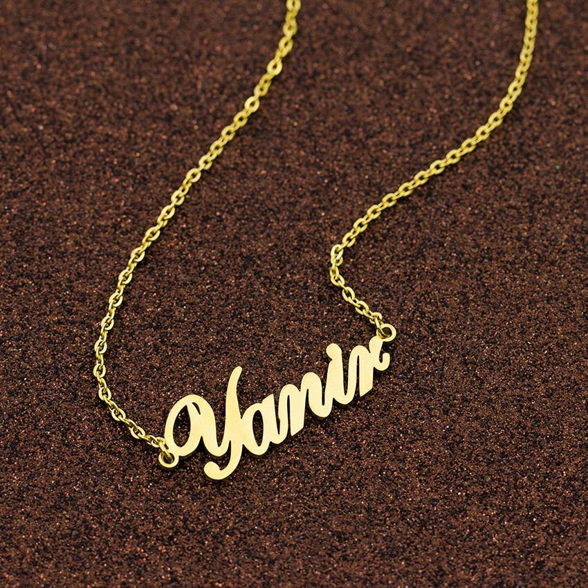 Bohemia Custom Name Necklace - Blinged Jewels