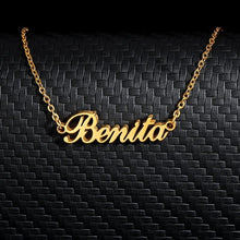 Load image into Gallery viewer, Bohemia Custom Name Necklace - Blinged Jewels
