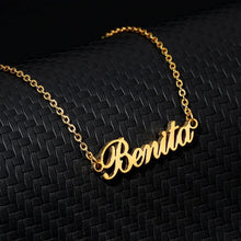 Load image into Gallery viewer, Bohemia Custom Name Necklace - Blinged Jewels
